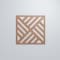Ekena Millwork Large Allen Decorative Fretwork Wood Wall Panels, Wood (Paint Grade), 23 3/8"W x 23 3/8"H x 3/8"T WALW24X24X0375ALLMF - alternate 3